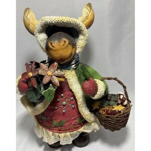🫎Grandeur Noel Christmas‎ Moose Family- Mom Replacement 2003 Collectors Edition